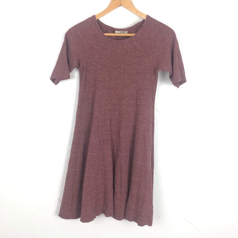 Ganni Anthropologie Winter Jersey Swing Dress - Picture 2 of 7
